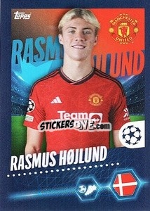 Sticker Rasmus Højlund - UEFA Champions League 2023-2024
 n. 326 - Topps