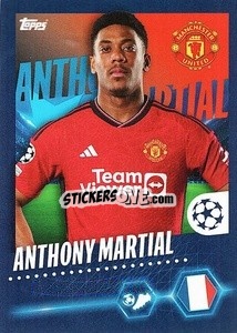 Sticker Anthony Martial - UEFA Champions League 2023-2024
 n. 329 - Topps