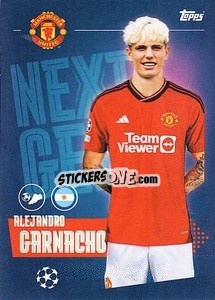 Figurina Alejandro Garnacho (Next Gen) - UEFA Champions League 2023-2024
 - Topps