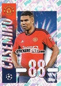 Sticker Casemiro (Impact) - UEFA Champions League 2023-2024
 n. 331 - Topps