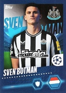 Sticker Sven Botman - UEFA Champions League 2023-2024
 n. 335 - Topps