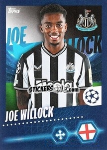 Figurina Joe Willock - UEFA Champions League 2023-2024
 - Topps