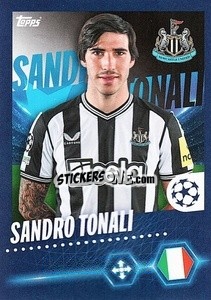 Cromo Sandro Tonali - UEFA Champions League 2023-2024
 - Topps