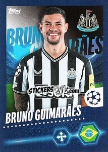 Sticker Bruno Guimarães - UEFA Champions League 2023-2024
 - Topps