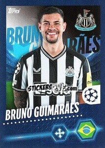 Sticker Bruno Guimarães - UEFA Champions League 2023-2024
 n. 342 - Topps