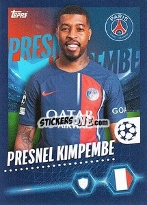 Sticker Presnel Kimpembe - UEFA Champions League 2023-2024
 n. 358 - Topps