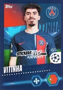 Sticker Vitinha - UEFA Champions League 2023-2024
 n. 361 - Topps