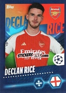 Sticker Declan Rice - UEFA Champions League 2023-2024
 n. 58 - Topps