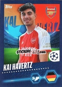 Sticker Kai Havertz - UEFA Champions League 2023-2024
 - Topps