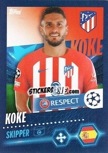 Sticker Koke - UEFA Champions League 2023-2024
 - Topps