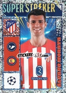 Sticker Alvaro Morata (Super Striker) - UEFA Champions League 2023-2024
 n. 79 - Topps