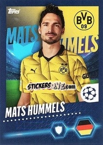 Sticker Mats Hummels - UEFA Champions League 2023-2024
 n. 88 - Topps
