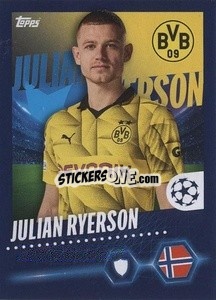 Sticker Julian Ryerson - UEFA Champions League 2023-2024
 - Topps