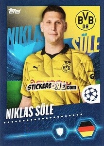 Sticker Niklas Süle - UEFA Champions League 2023-2024
 - Topps