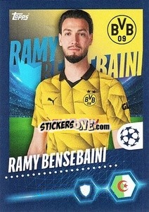 Sticker Ramy Bensebaini - UEFA Champions League 2023-2024
 n. 91 - Topps