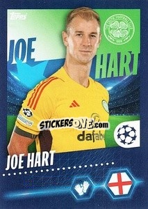 Sticker Joe Hart - UEFA Champions League 2023-2024
 n. 105 - Topps