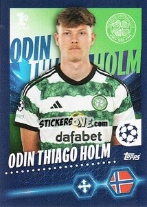 Sticker Odin Thiago Holm - UEFA Champions League 2023-2024
 - Topps
