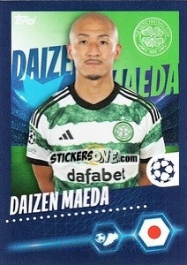 Sticker Daizen Maeda - UEFA Champions League 2023-2024
 n. 117 - Topps