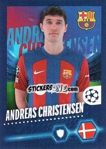 Sticker Andreas Christensen - UEFA Champions League 2023-2024
 n. 127 - Topps