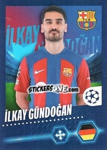 Sticker İlkay Gündoğan - UEFA Champions League 2023-2024
 n. 130 - Topps