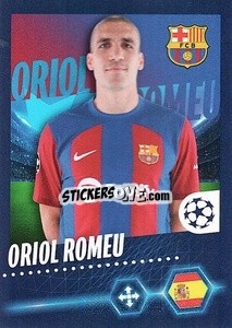 Sticker Oriol Romeu - UEFA Champions League 2023-2024
 - Topps