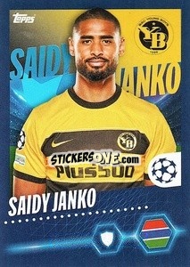 Sticker Saidy Janko - UEFA Champions League 2023-2024
 - Topps