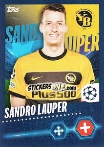 Figurina Sandro Lauper - UEFA Champions League 2023-2024
 - Topps