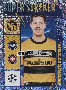 Sticker Cedric Itten (Super Striker) - UEFA Champions League 2023-2024
 - Topps