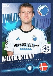 Figurina Valdemar Lund - UEFA Champions League 2023-2024
 - Topps