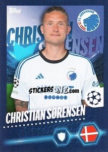 Figurina Christian Sørensen - UEFA Champions League 2023-2024
 - Topps