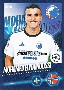 Sticker Mohamed Elyounoussi - UEFA Champions League 2023-2024
 - Topps