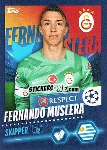 Sticker Fernando Muslera - UEFA Champions League 2023-2024
 - Topps