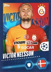 Cromo Victor Nelsson - UEFA Champions League 2023-2024
 - Topps