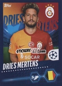 Sticker Dries Mertens - UEFA Champions League 2023-2024
 - Topps