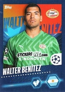 Sticker Walter Benitez - UEFA Champions League 2023-2024
 - Topps