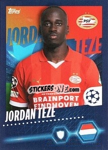 Sticker Jordan Teze - UEFA Champions League 2023-2024
 - Topps