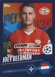 Cromo Joey Veerman - UEFA Champions League 2023-2024
 - Topps