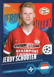 Figurina Jerdy Schouten - UEFA Champions League 2023-2024
 - Topps