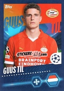 Sticker Guus Til - UEFA Champions League 2023-2024
 - Topps