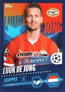 Figurina Luuk De Jong - UEFA Champions League 2023-2024
 - Topps