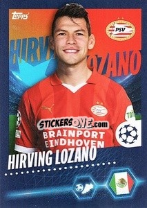 Sticker Hirving Lozano - UEFA Champions League 2023-2024
 n. 594 - Topps