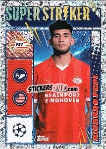 Sticker Ricardo Pepi (Super Striker) - UEFA Champions League 2023-2024
 n. 595 - Topps