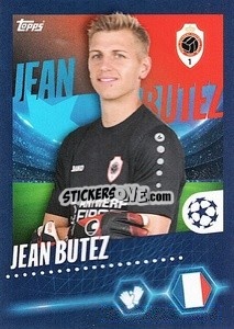 Sticker Jean Butez - UEFA Champions League 2023-2024
 - Topps
