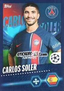 Cromo Carlos Soler - UEFA Champions League 2023-2024
 - Topps
