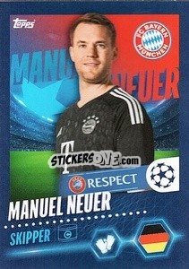 Sticker Manuel Neuer - UEFA Champions League 2023-2024
 n. 143 - Topps
