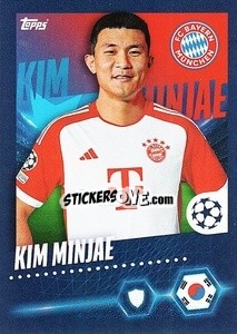 Sticker Kim Min-jae - UEFA Champions League 2023-2024
 - Topps