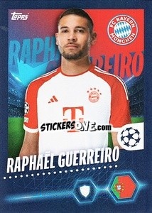 Sticker Raphaël Guerreiro - UEFA Champions League 2023-2024
 n. 148 - Topps