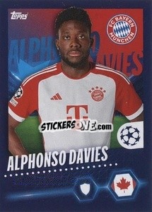 Sticker Alphonso Davies - UEFA Champions League 2023-2024
 - Topps