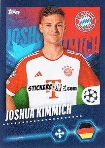 Sticker Joshua Kimmich - UEFA Champions League 2023-2024
 n. 150 - Topps