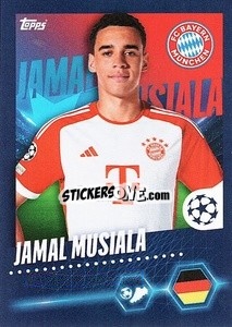 Sticker Jamal Musiala - UEFA Champions League 2023-2024
 - Topps